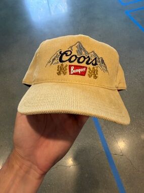 American Needle Beige and Black Mesh Interior Baseball Cap